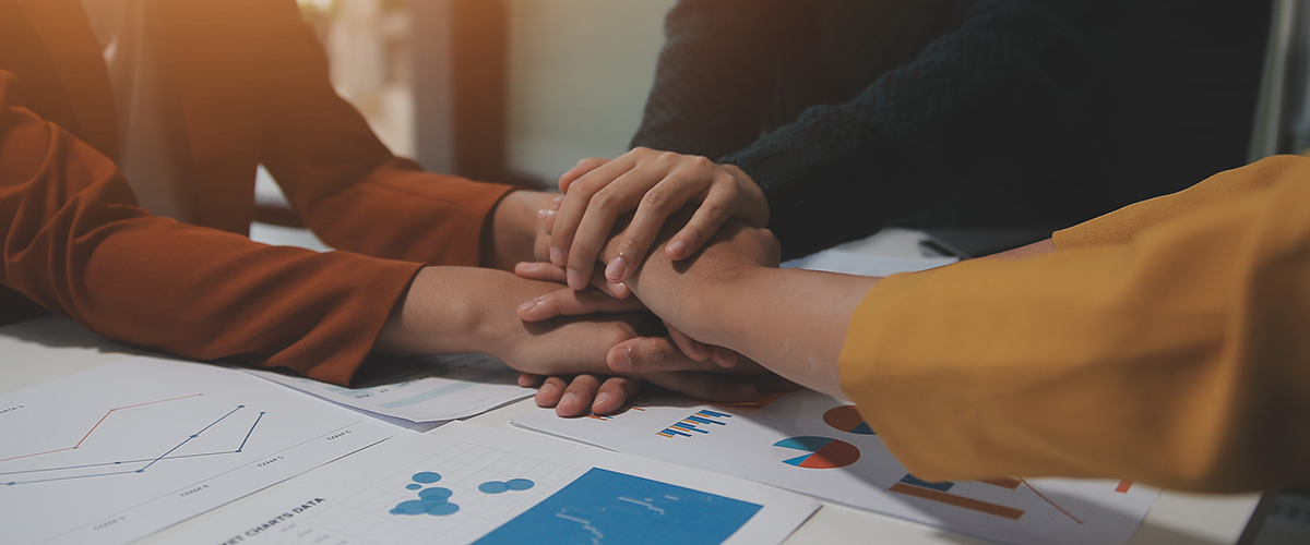 Hand Join Together For Work Togetherness, Hand Stack For Busines